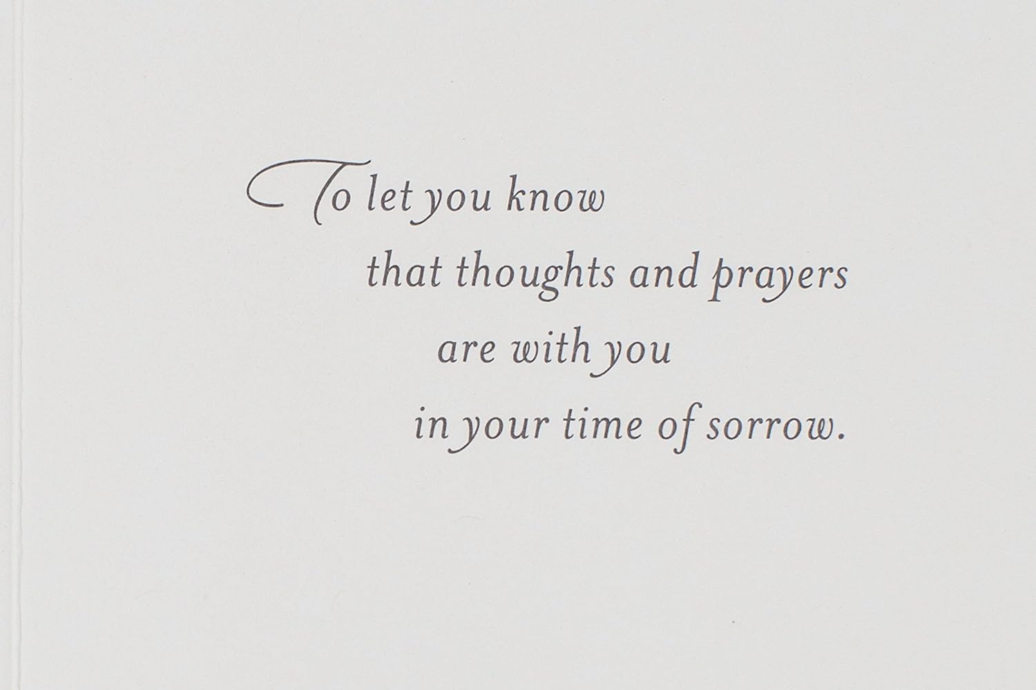 Sympathy & Condolence Cards